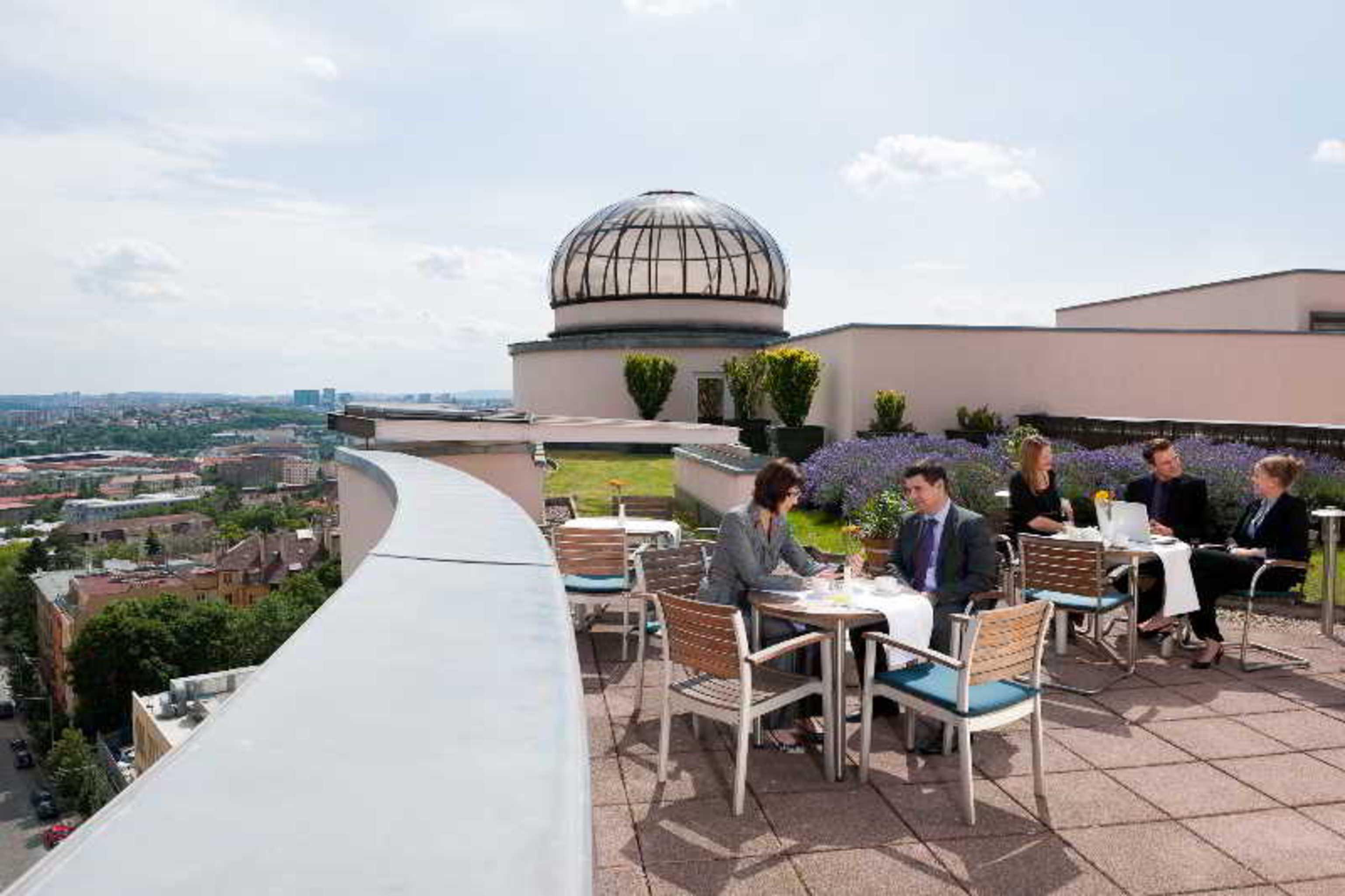 Don Giovanni Hotel Prague - Great Hotels Of The World Esterno foto The observatory's roof terrace